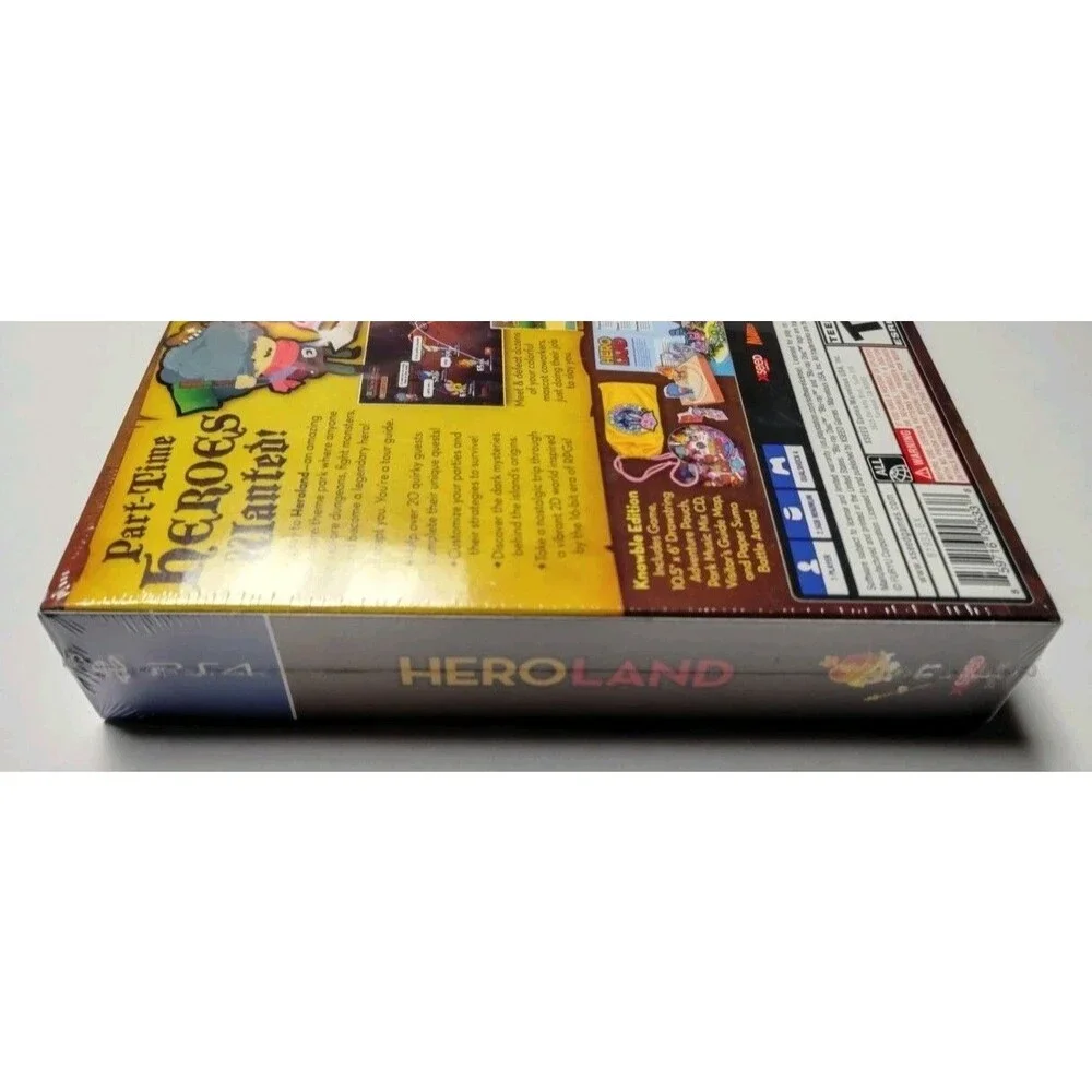 Heroland - Knowble Edition - Sony PlayStation 4 PS4 Brand New Factory Sealed